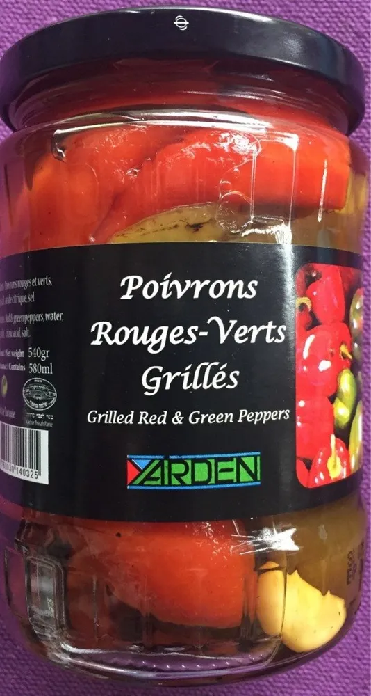 Poivron Rouge Et Vert Grille 540G