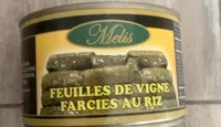 Feuilles de vigne farcies au riz