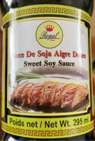 Sauce de soja aigre douce