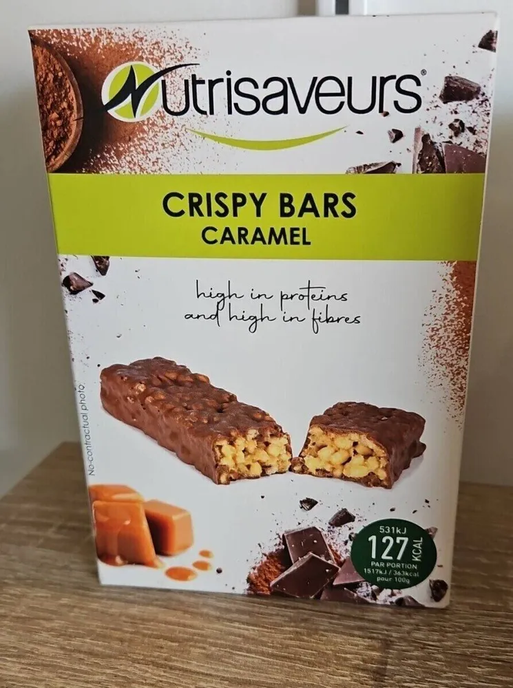 Crispy bars nutrisaveurs