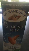 Lait d'amande