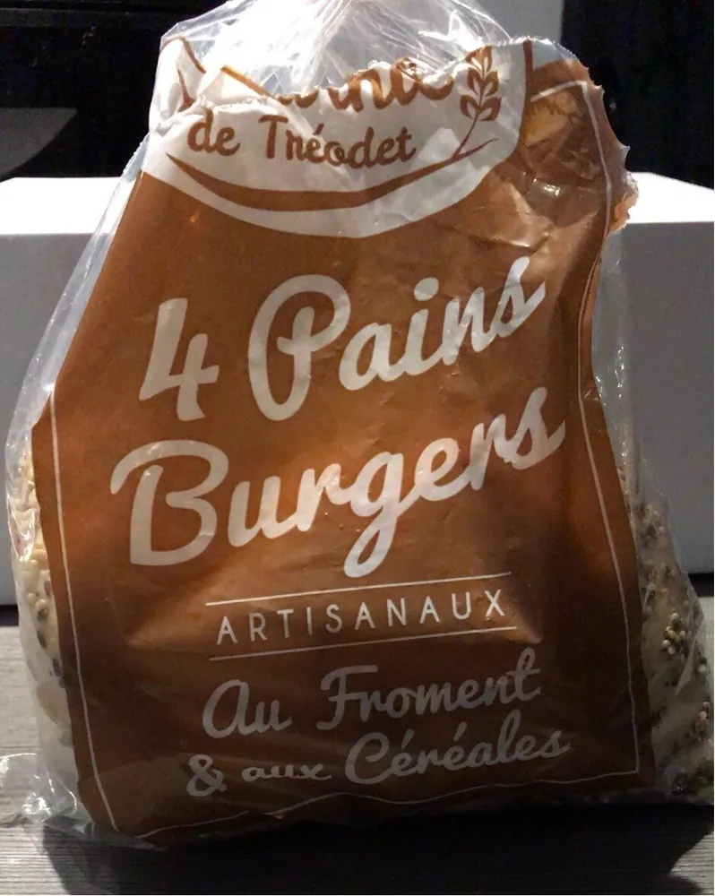 Pains burger au froment et aux céréales
