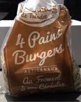Pains burger au froment et aux céréales