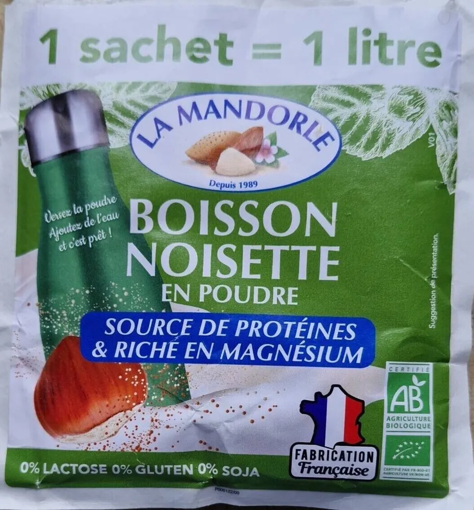 BOISSON NOISETTE EN POUDRE