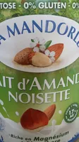 Lait d'amande noisette en poudre