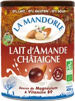 Boisson amande châtaigne en poudre
