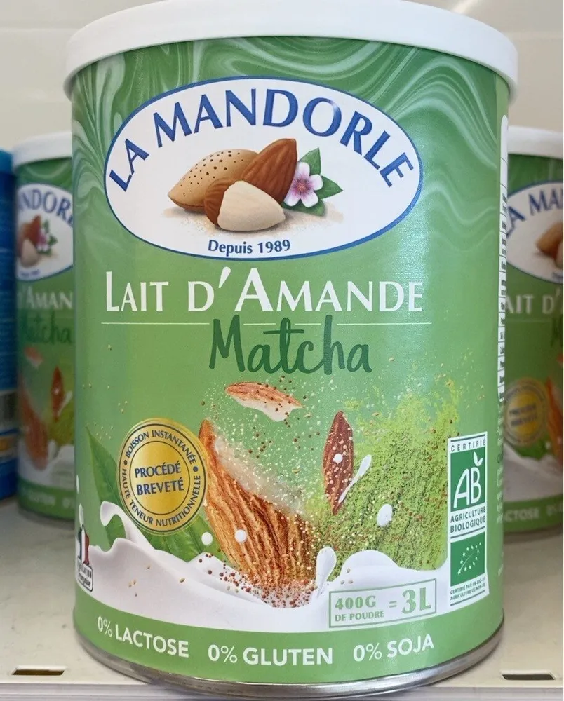Lait d’Amande Matcha