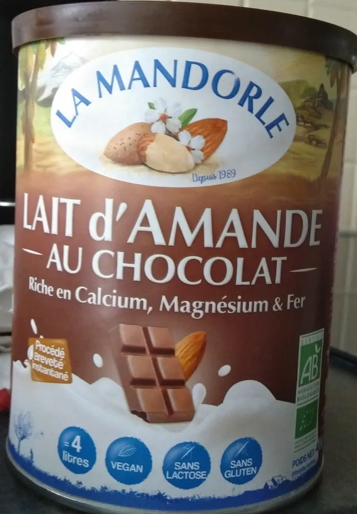 Lait d'Amande Chocolat