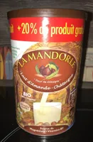 Lait d'amandes - châtaignes