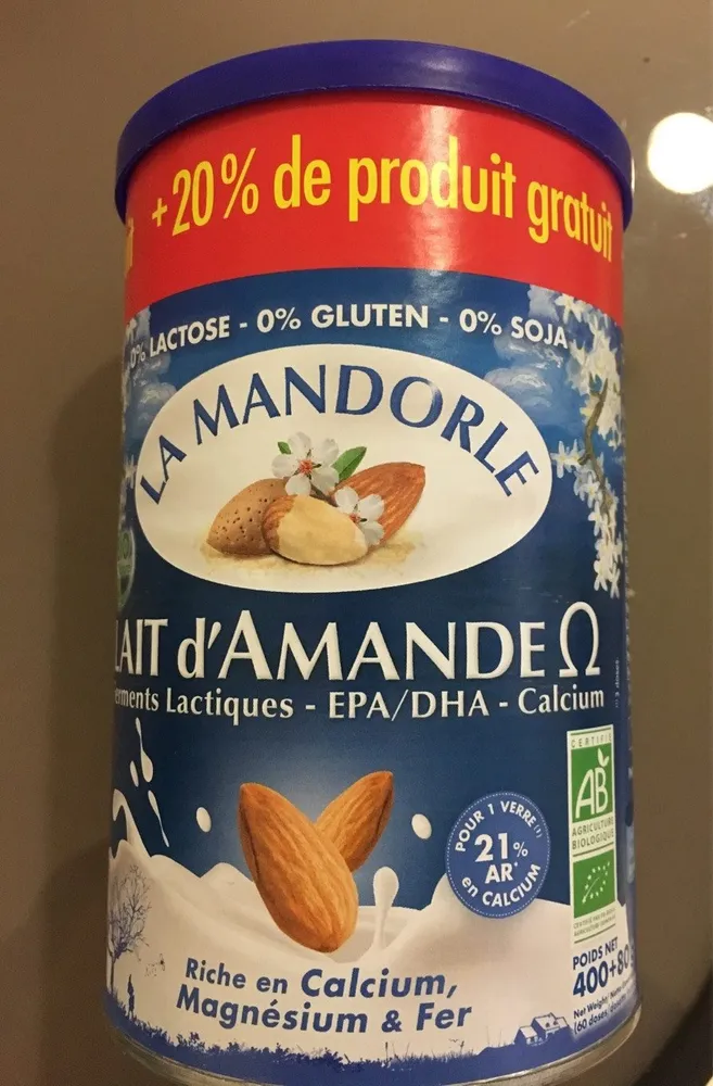 LAIT D’AMANDE