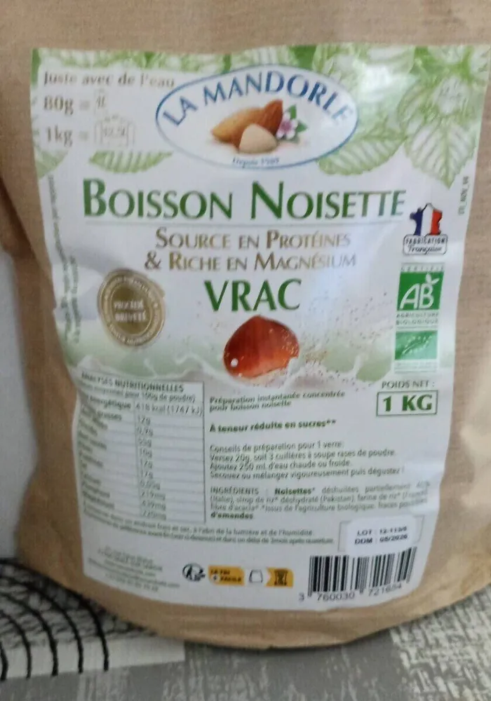 boisson noisette