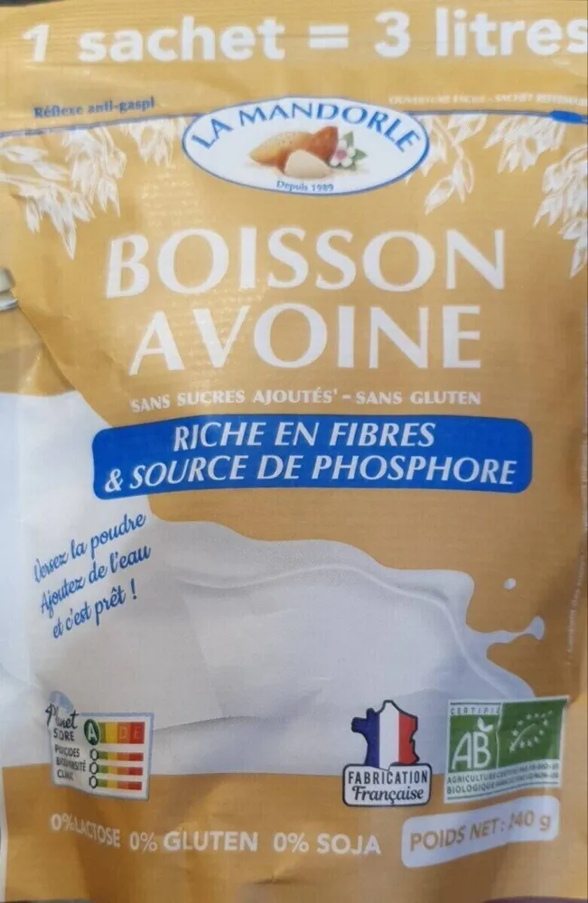 Boisson avoine