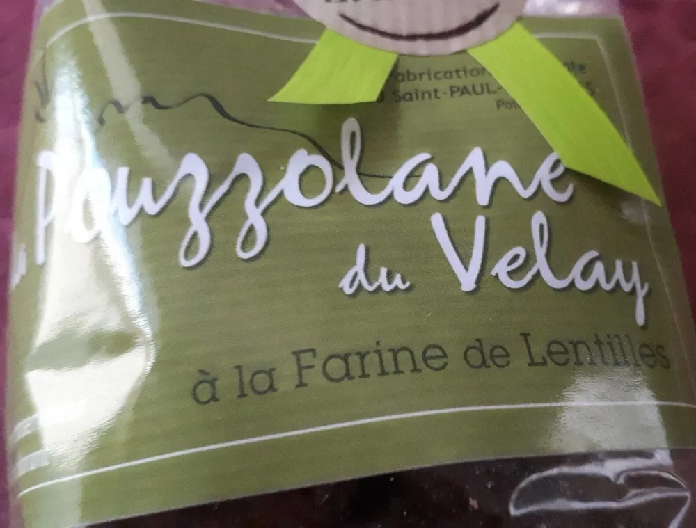 La Pouzzolane du Velay à la farine de lentilles