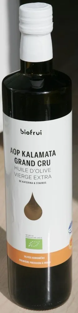 Huile d’olive vierge extra AOP Kalamata