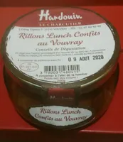 Rillons lunch confits au vouvray