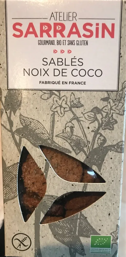 Sablés noix de coco