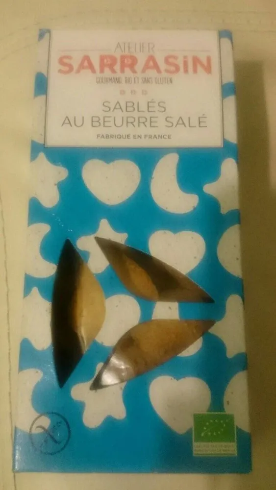 Sablés au beurre salé