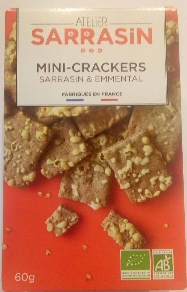 Mini-Crackers Sarrasin Emmental