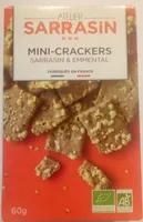 Mini-Crackers Sarrasin Emmental