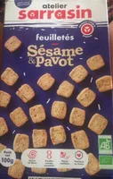 Feuilletes sesame pavot