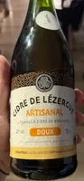 Cidre de Lézergué, doux