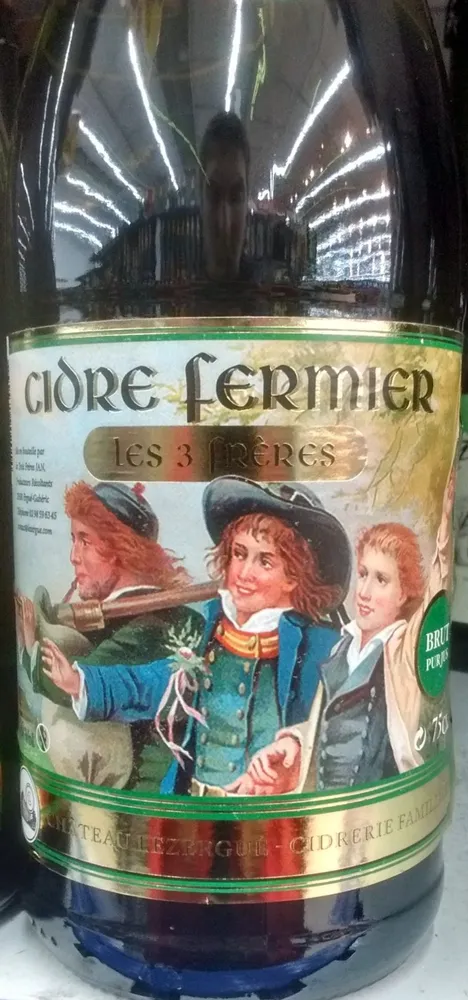 Cidre Fermier Les 3 Frères - Brut (5%)