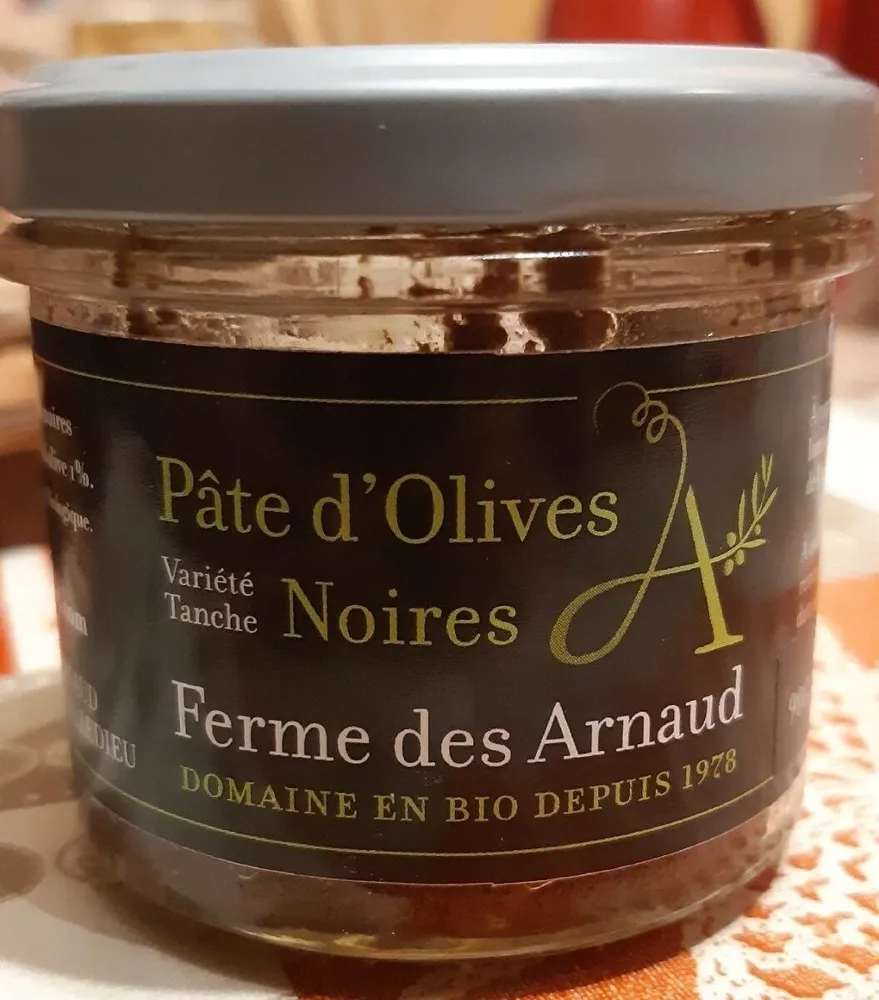 Pâte d'Olive Noires