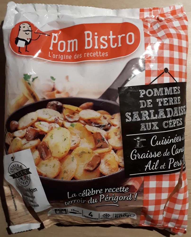 Pommes de terre sarladaise et ses généreux cèpes