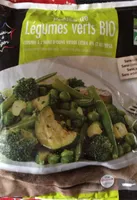 Poêlée de légumes verts bio