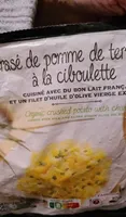 Écrasé de pomme de terre bio à la ciboulette