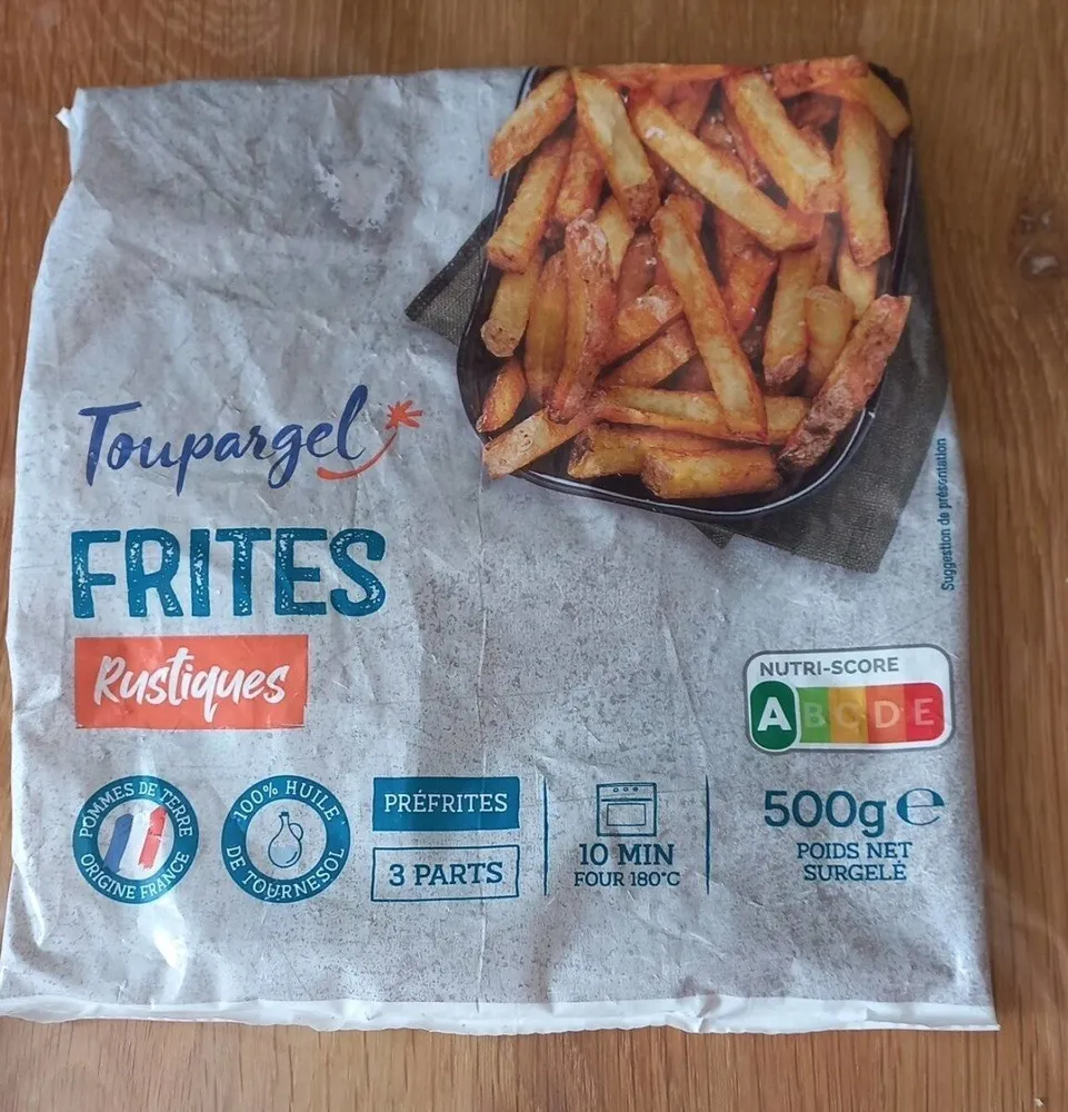 Frites rustiques