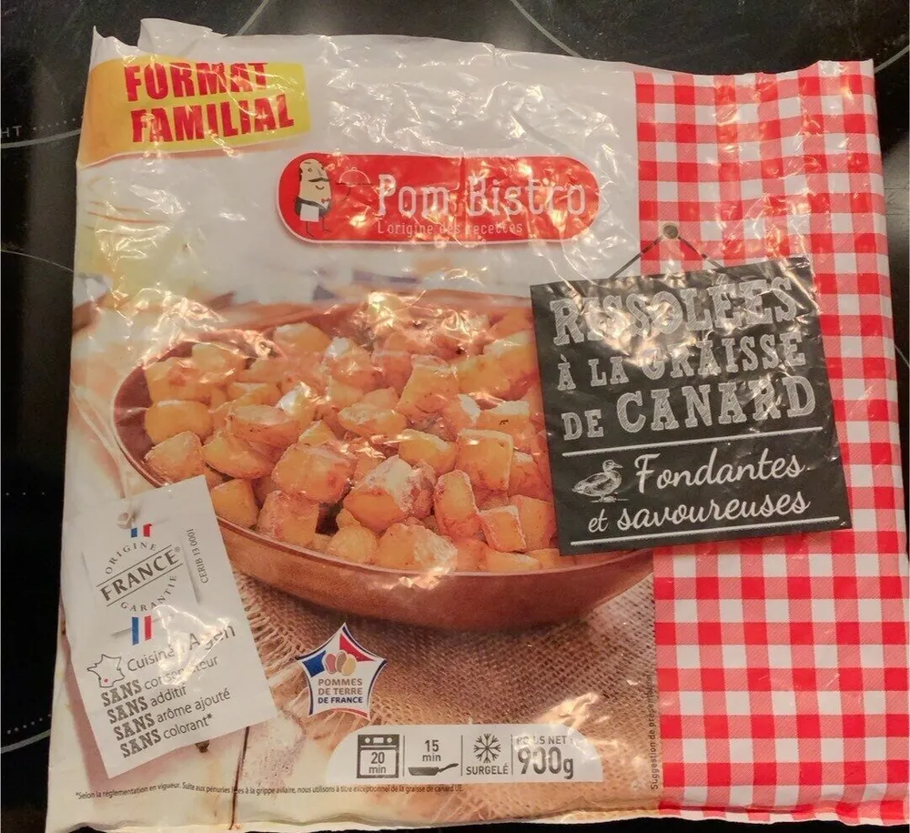 Rissolées a la graisse de canard
