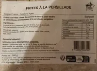 Frites à la persillade