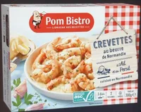 Crevettes au beurre de Normandie à l'ail et au persil