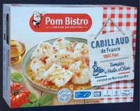 Cabillaut de France 100% Filet, tomates et huile d’olive
