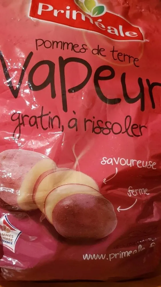 Pomme de terre vapeur gratin, à rissoler