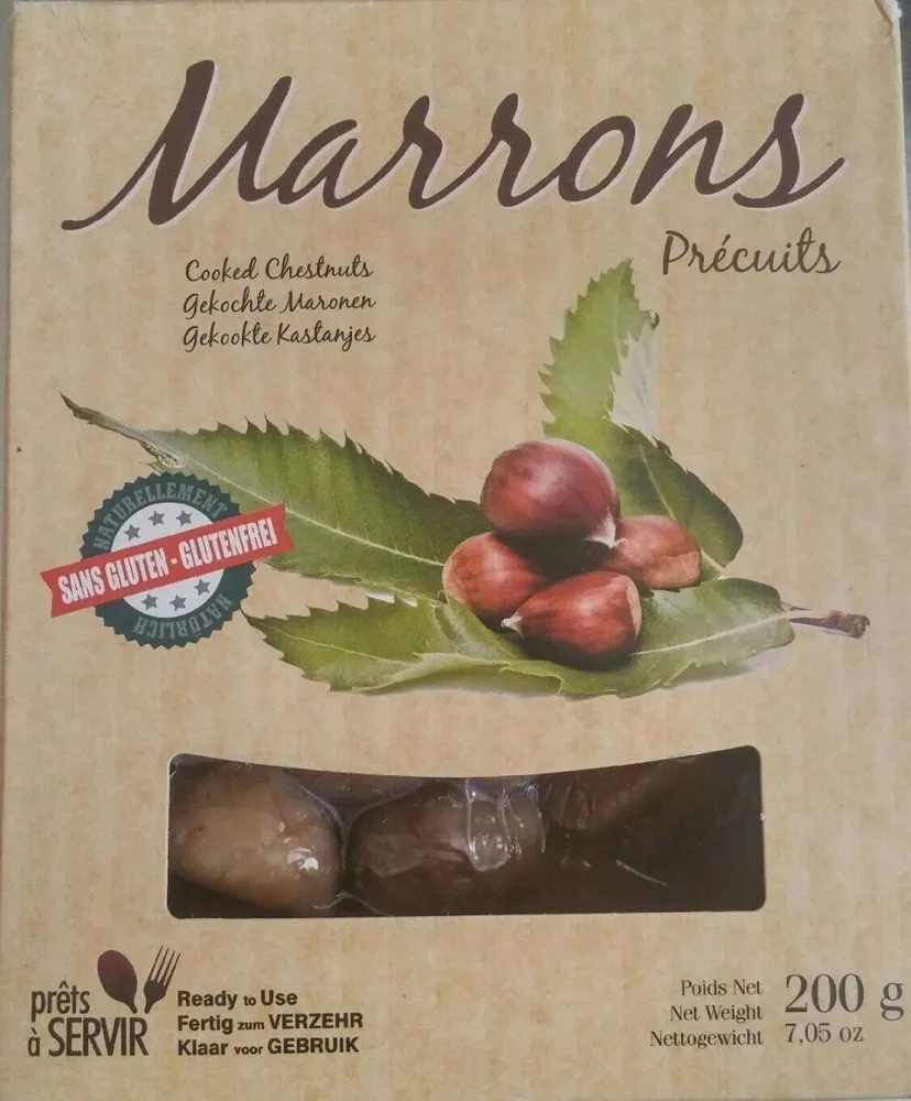 Marrons précuits