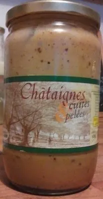 Châtaignes cuites pelées