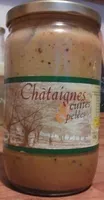 Châtaignes cuites pelées
