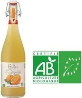 Bulles D'orange Bio, Boisson Gazeuse à L'orange.