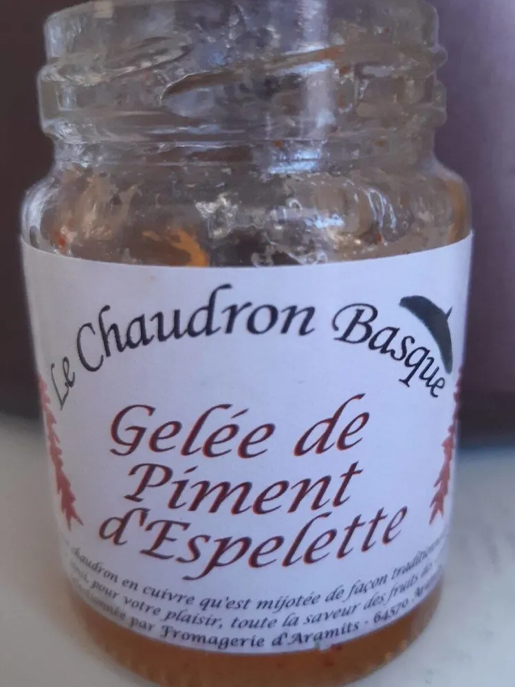 gelée de piment d'espelette
