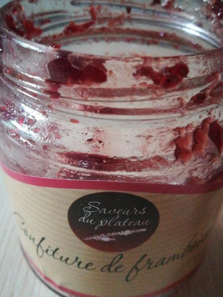 Confiture de framboise