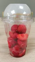 Fraises coupées