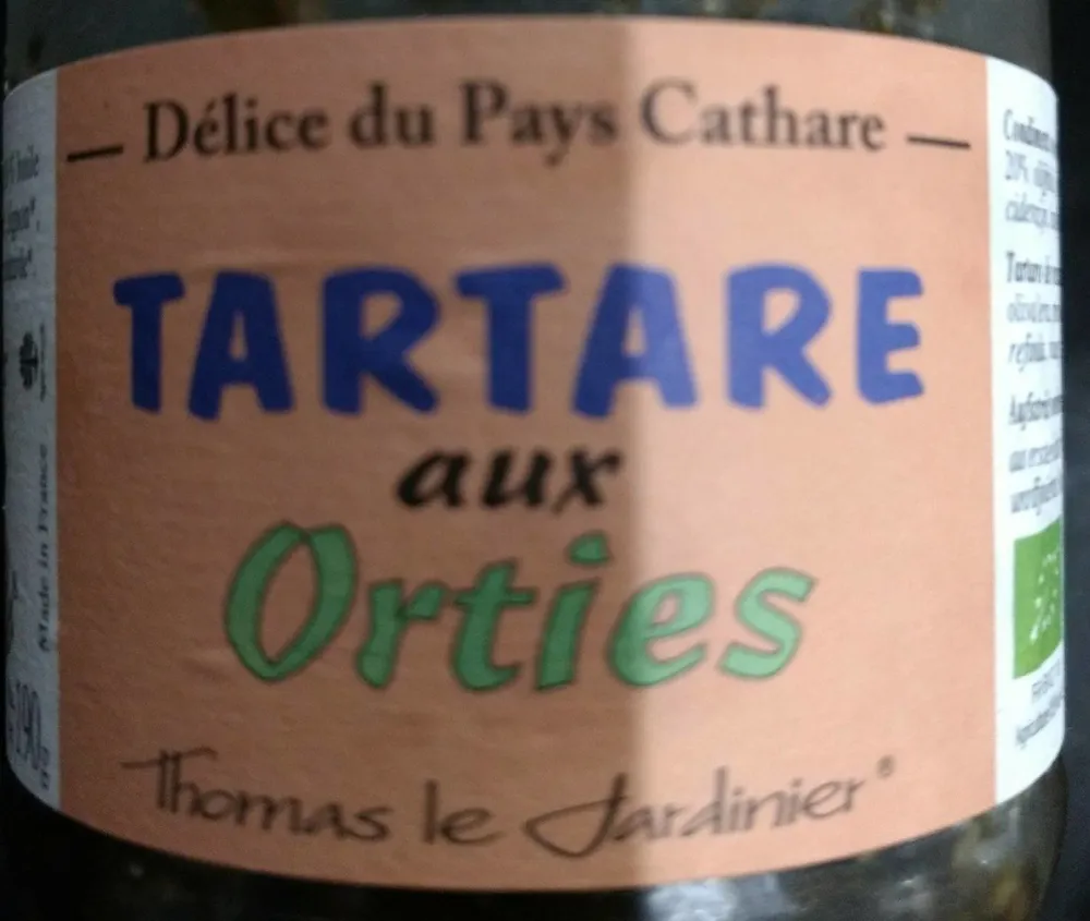 Tartare aux orties
