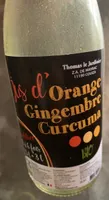 jus d'orange gingembre curcuma