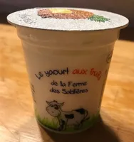 Yaourt aux fruits de la ferme des sablières