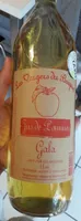 Jus de pommes gala
