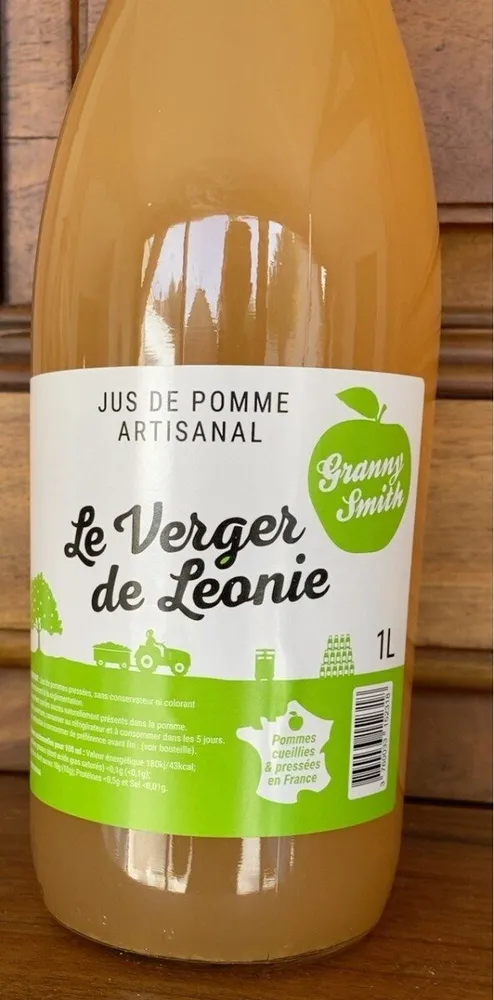 Jus de pomme artisanal