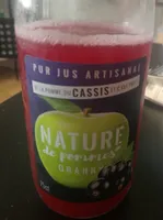 Jus de pomme et cassis