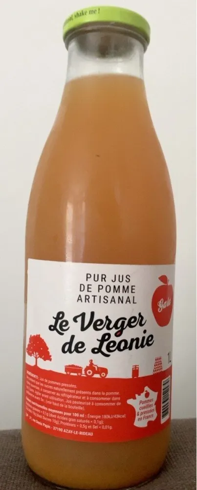 Pur jus de pomme artisanal